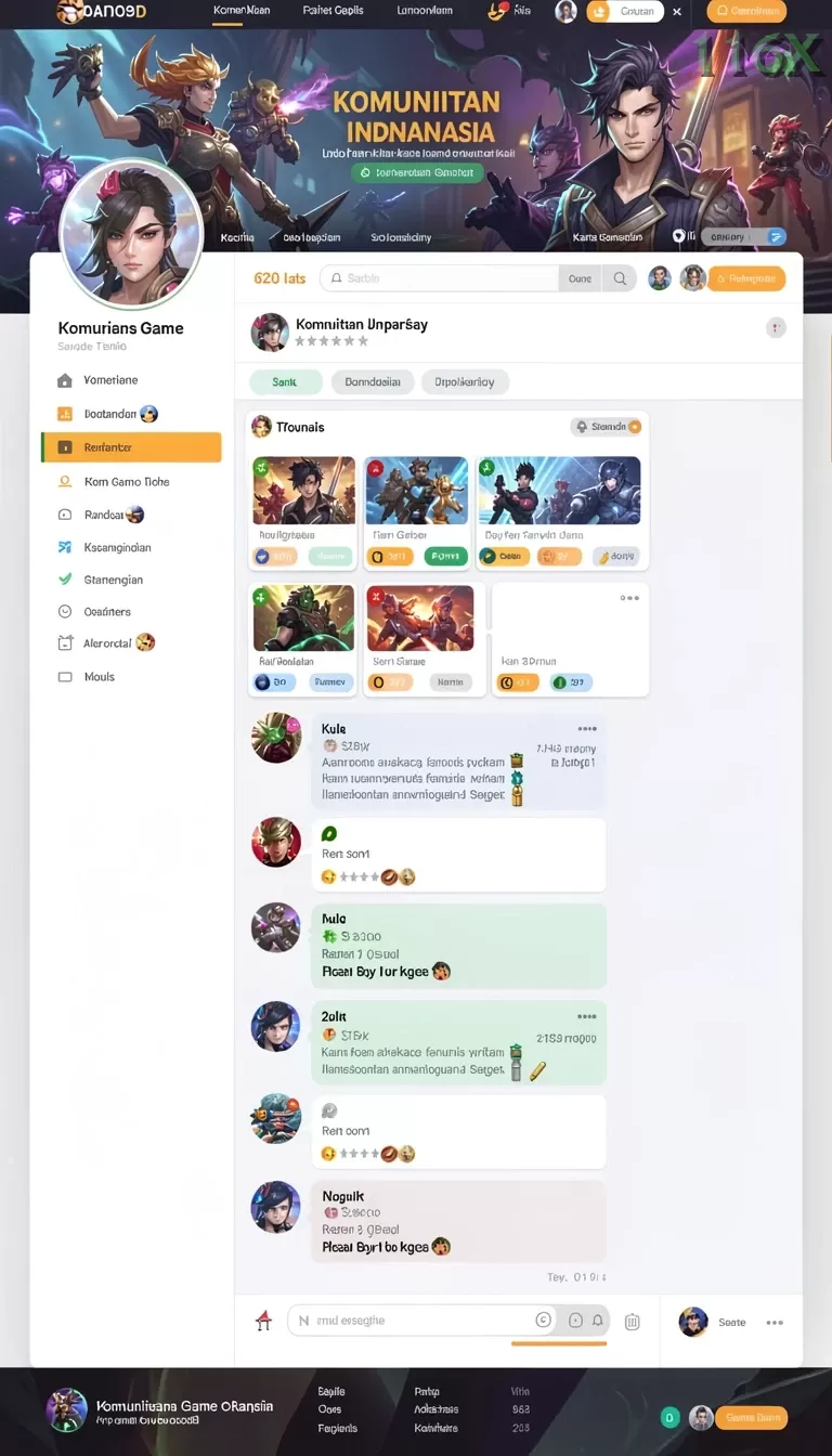 Cuplikan layar JKT303 — aktivitas